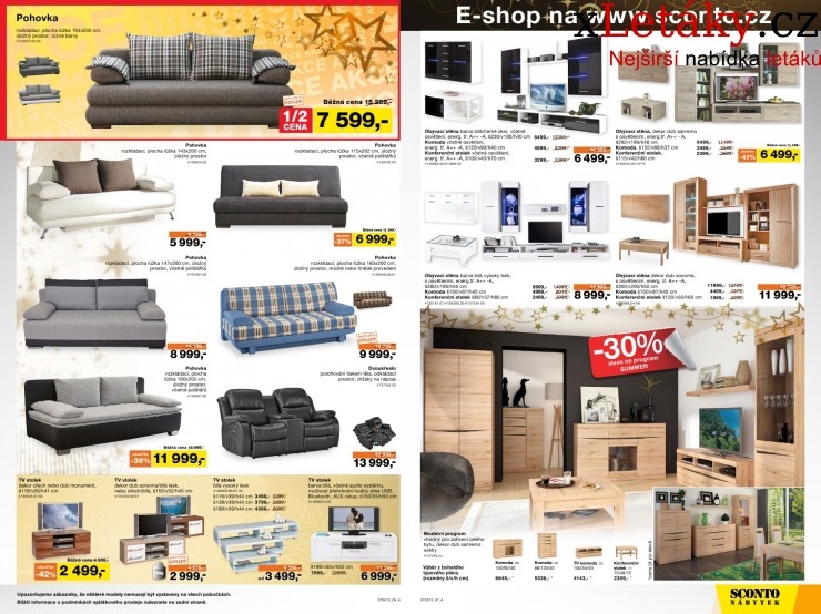 leták Sconto nábytek leták strana 1 leták Sconto nábytek leták strana 1