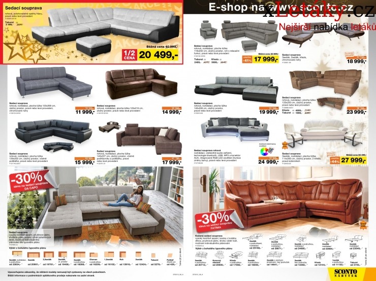 leták Sconto nábytek leták strana 1 leták Sconto nábytek leták strana 1