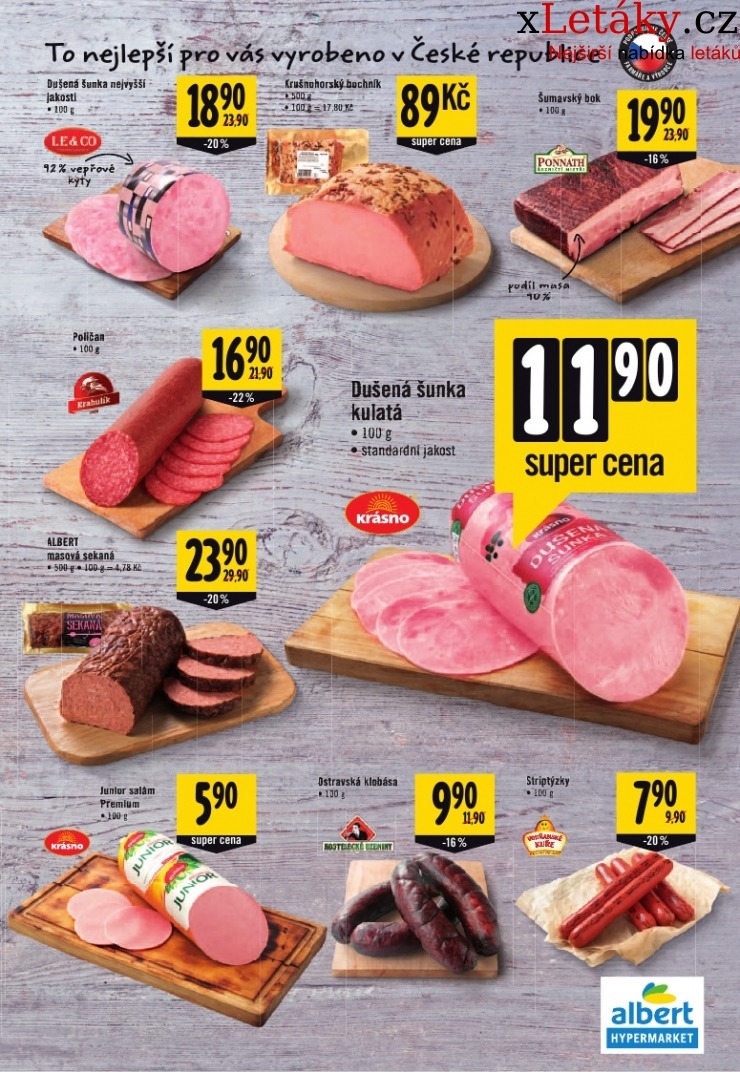 leták Albert Hypermarket leták strana 1 leták Albert Hypermarket leták strana 1