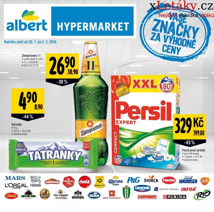 leták Albert Hypermarket - Katalog leták strana 1 leták Albert Hypermarket - Katalog leták strana 1
